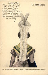 La Normandie 25. "Coiffes d'hier" : Yvetot - Qui ne connaît pas "le Roy d'Yvetot" ! Postcard