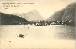Hamburg-Amerika Linie Nordlandfahrt Postcard