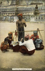 A Travelling Restaurant Postcard