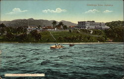Titchfield Hotel Port Antonio, Jamaica Postcard Postcard