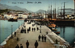 Le Mole - Quay Postcard
