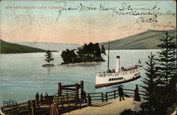 Rob Roy's Island, Loch Katrine Postcard