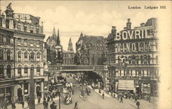 Ludgate Hill Postcard