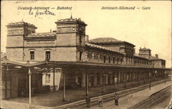 Deutsch-Avricourt - Bahnhof / Avricourt-Allemand - Gare Postcard