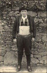 Vieux Breton du Guéméné Postcard