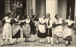 Tarantella - Hotel Tramontano Postcard