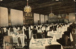 Royal Alexandra Hotel - Dining Room Winnipeg, MB Canada Manitoba Postcard Postcard