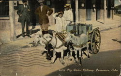 City Water Delivery Postcard