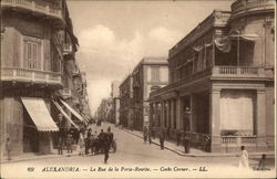La Rue de la Porte-Rosette. - Cooks Corner Postcard