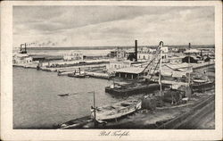 View of Port Teufik Postcard