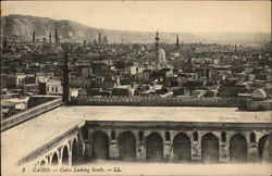 View of City, Looking South Postcard