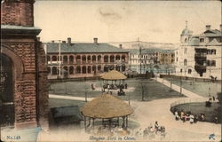 Hongkew Park in China Postcard