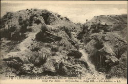 Great War Ruins Postcard