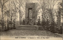 The Alsace-Lorraine Monument Compiegne, France World War I Postcard Postcard