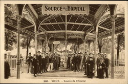 Source de l'Hôpital Postcard