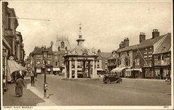 Market Place Postcard
