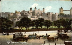 The Tower of London United Kingdom Postcard Postcard