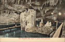 Joyce's Caves - Stalagmite Pipe Organ Bermuda Postcard Postcard