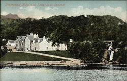 Inversnaid Hotel and Falls, Loch Lomond Postcard