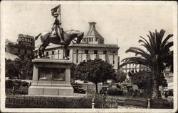 Statue de Jeanne d'Arc Postcard