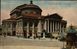 Teatro Massimo Palermo, Italy Postcard Postcard