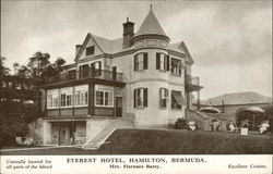 Everest Hotel Hamilton, Bermuda Postcard Postcard