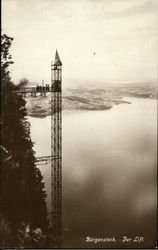 Der Lift Postcard