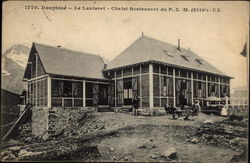 Dauphine - Le Lautaret - Chalet Restaurant du P.L.M France Postcard Postcard