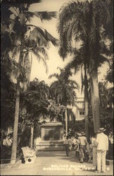 Bolivar Square Postcard