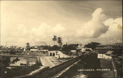 View of the Town Postcard