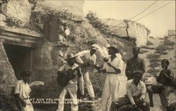 San Felipe Fortress - Musicians Postcard