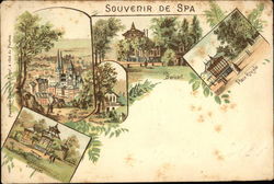 Greetings from Spa Postcard