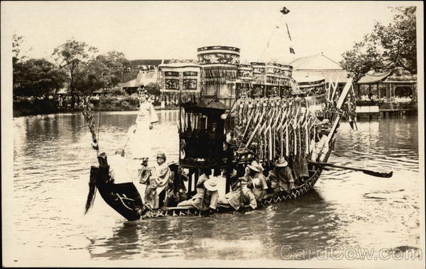 Chinese Boat on River China