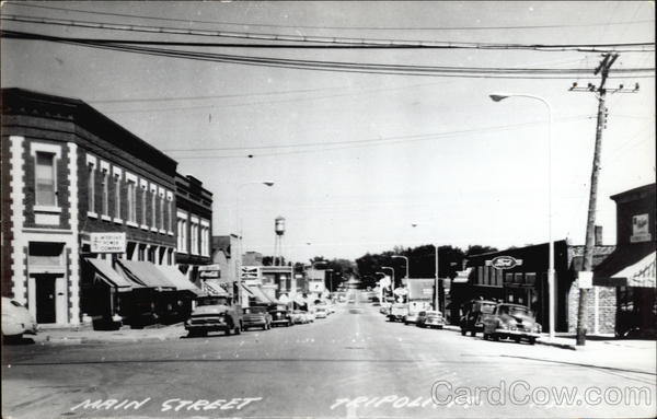 Main Street Tripoli Iowa
