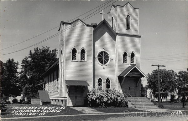 Augustana Evangelical Lutheran Church Manson Iowa