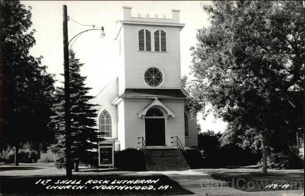 1st Shell Rock Lutheran Church Northwood Iowa