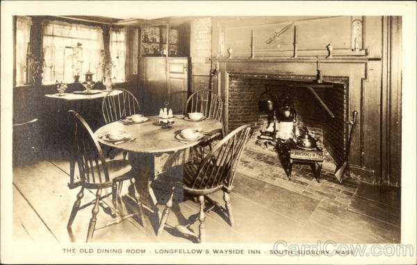 Longfellow's Wayside Inn - The Old Dining Room Sudbury Massachusetts