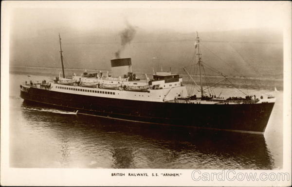 British Railways S.S. Arnhem Ferries