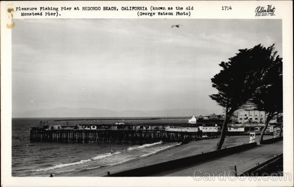 Pleasure Fishing Pier (Known as the old Moonstead Pier) Redondo Beach California
