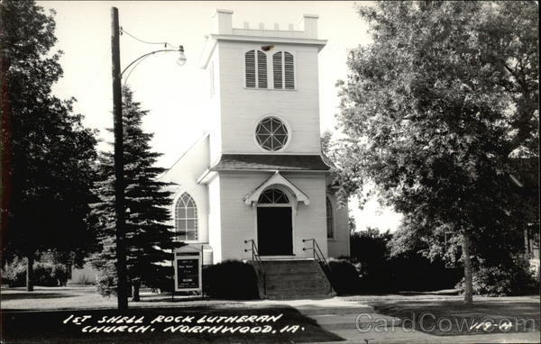 1st Shell Rock Lutheran Church Northwood Iowa
