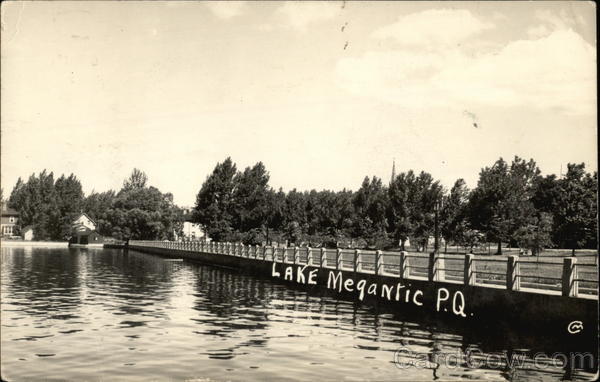 Lake Megantic QC Canada Quebec