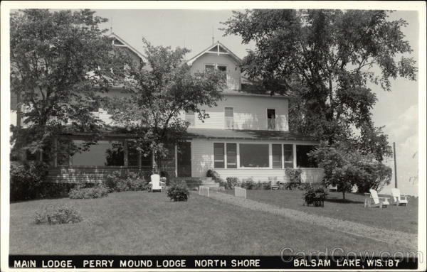 Perry Mound Lodge - Main Lodge, North Shore Balsam Lake Wisconsin