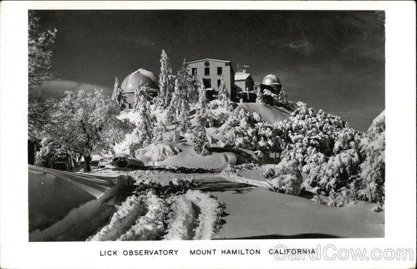 Lick Observatory Mount Hamilton California