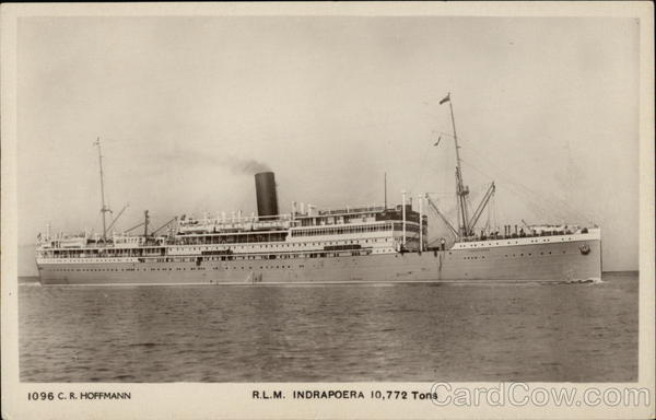 R.L.M. Indrapoera 10,772 Tons Boats, Ships