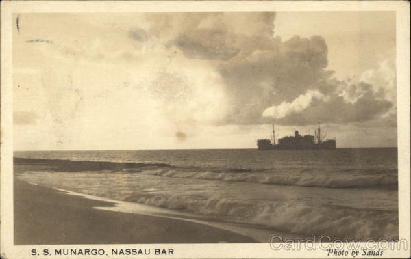 S.S. Munargo, Nassau Bar Bahamas Caribbean Islands