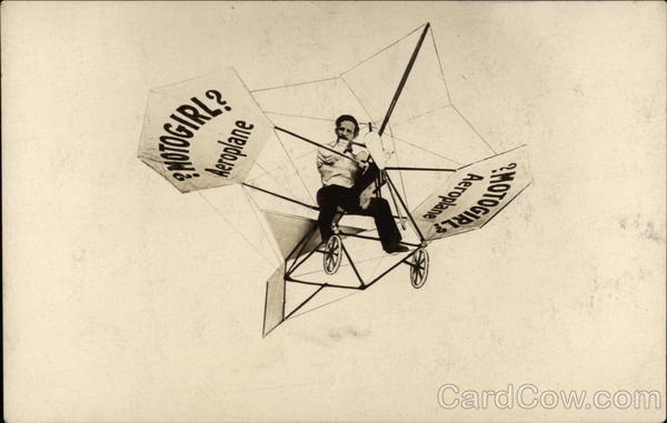 Motorgirl Aeroplane Aircraft