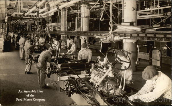 Assembly lines ford motor company #5