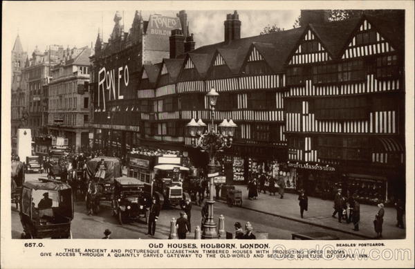 Old Houses, Holborn London United Kingdom