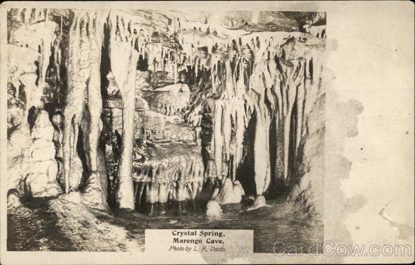 Crystal Spring, Marengo Cave Indiana