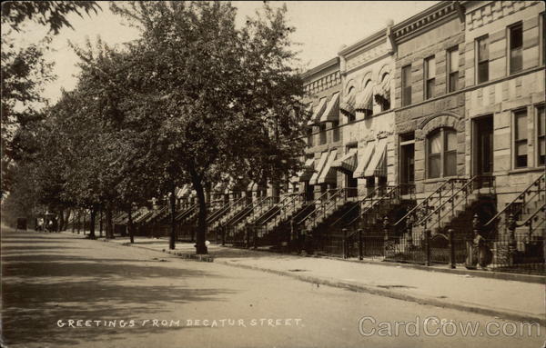 Greetings from Decatur Street Brooklyn New York
